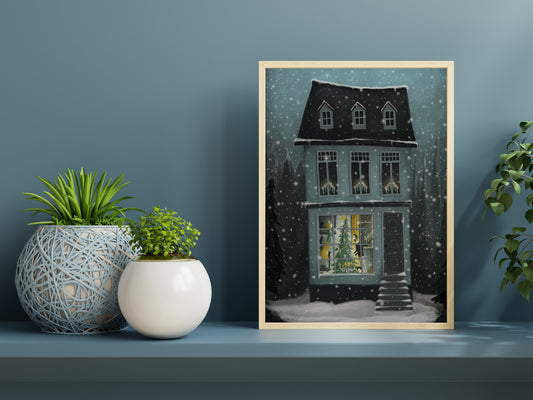 The night before Christmas - Art print
