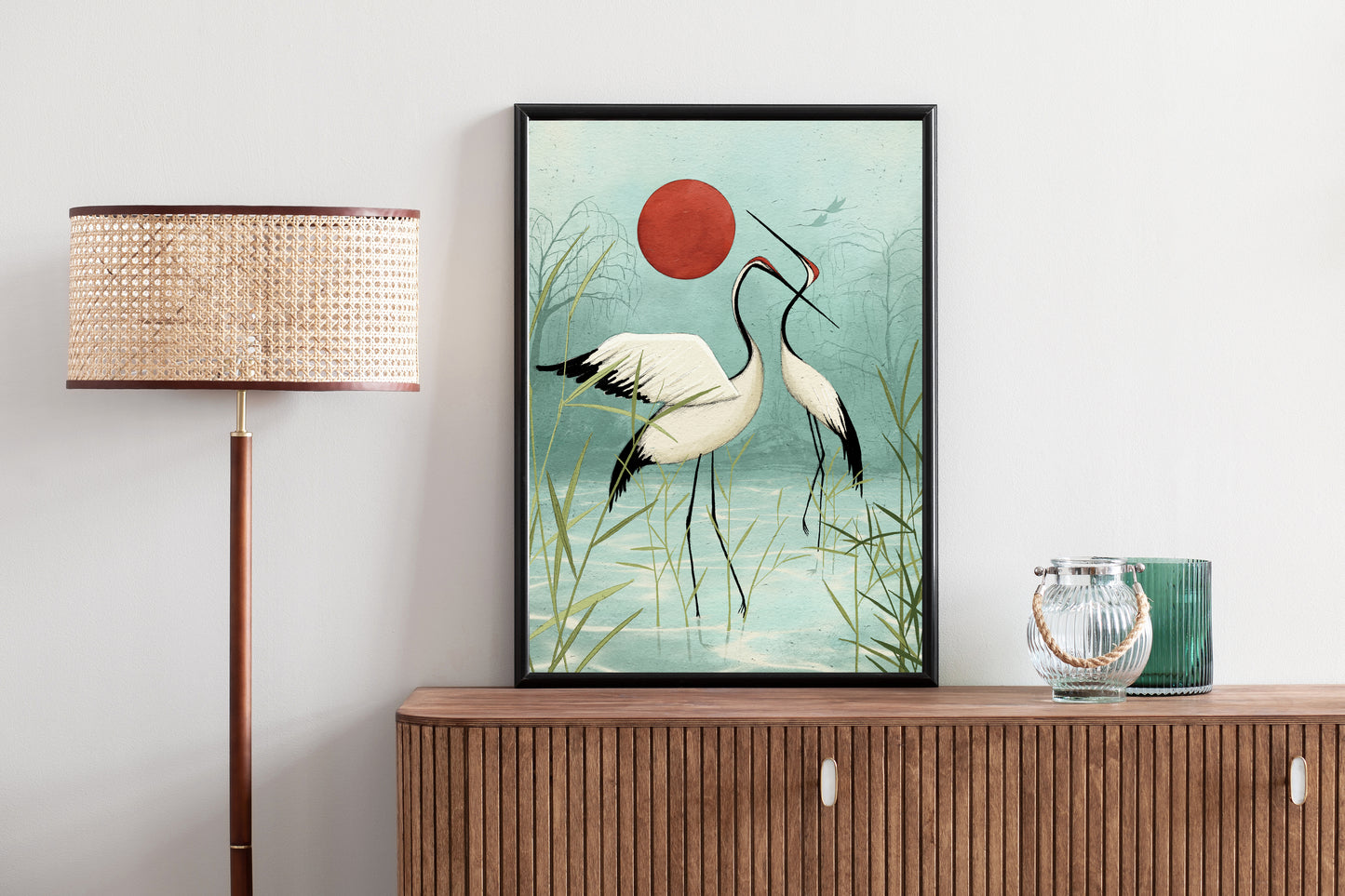 Cranes - Art print