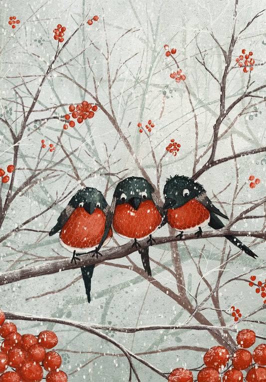 Frosted branches - Art print