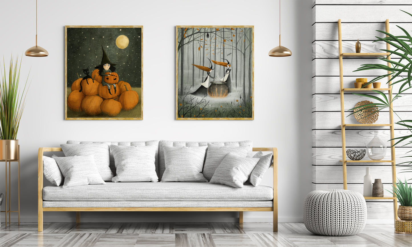The witches - Art print