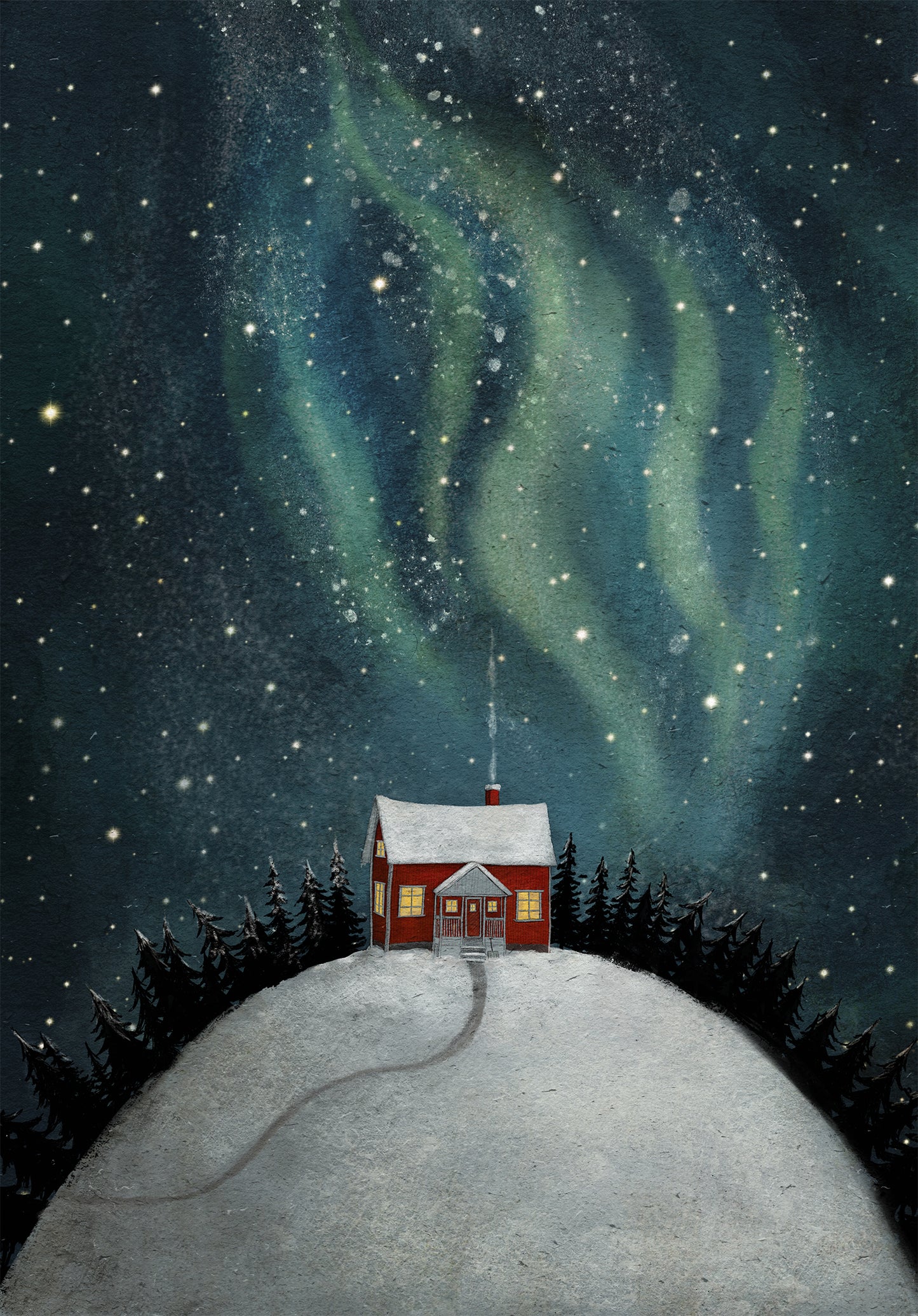 Northern light - Art print