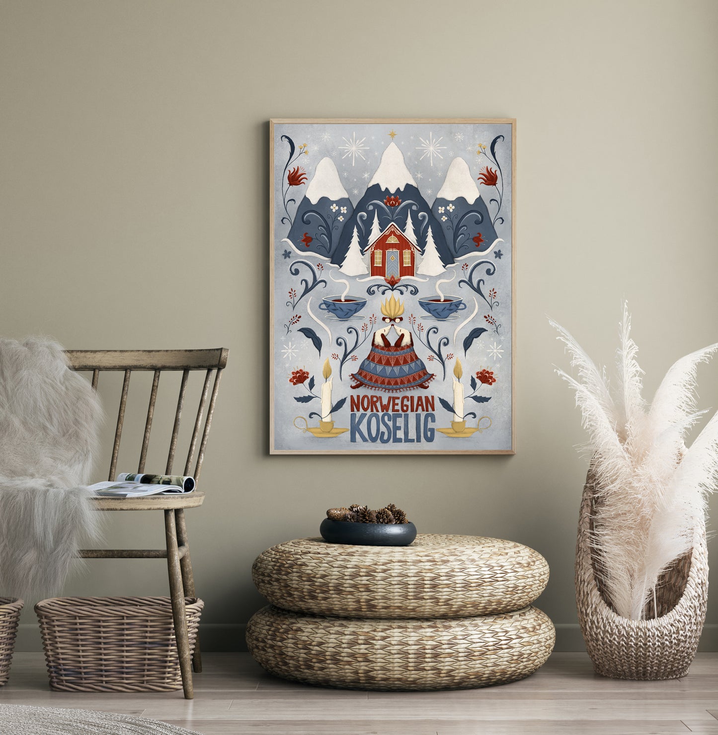 Norwegian Koselig - Artprint