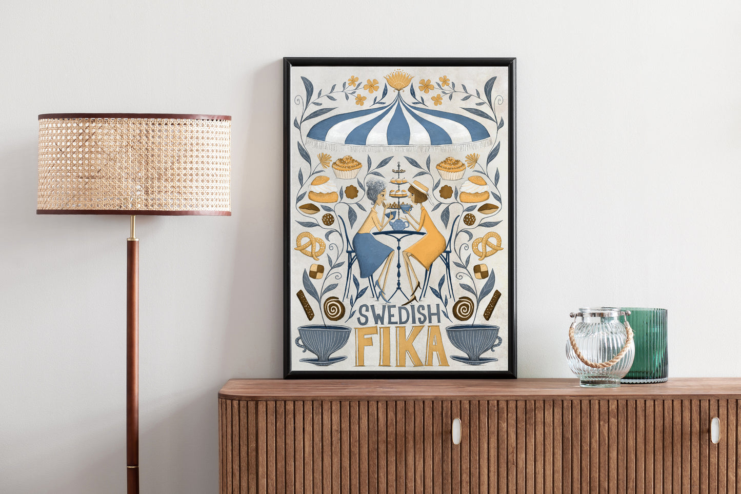 Swedish fika - Artprint