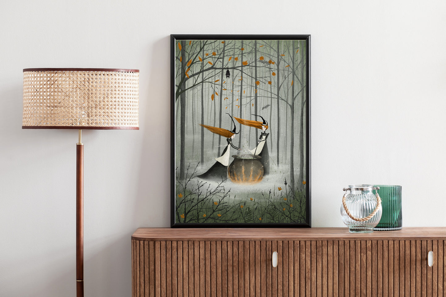The witches - Art print