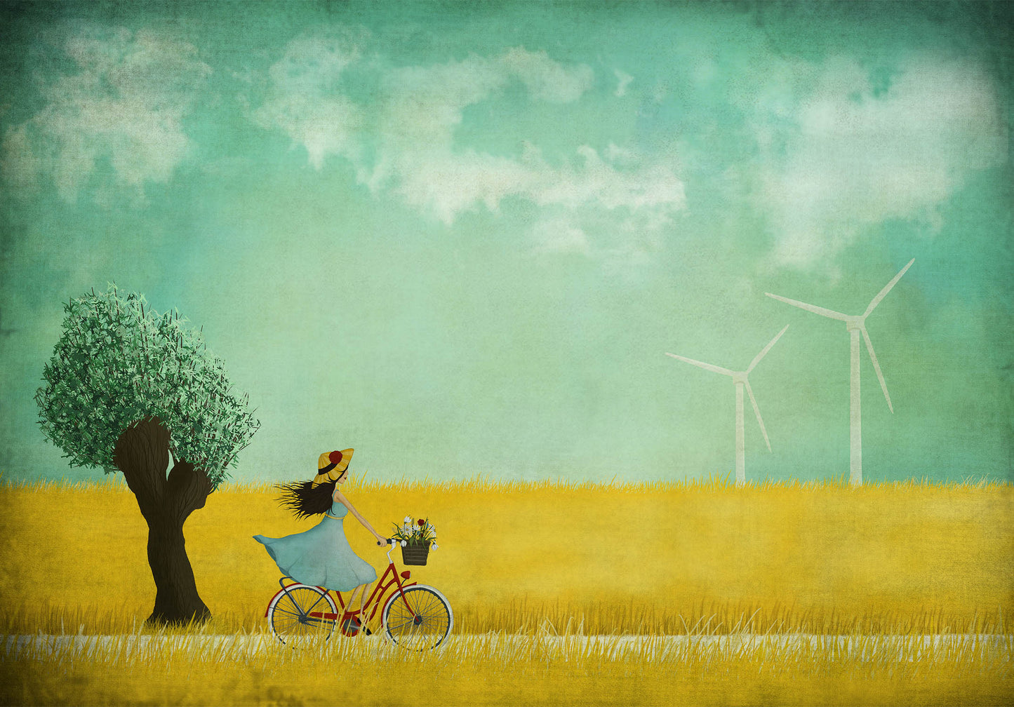 Bikeride - Art print