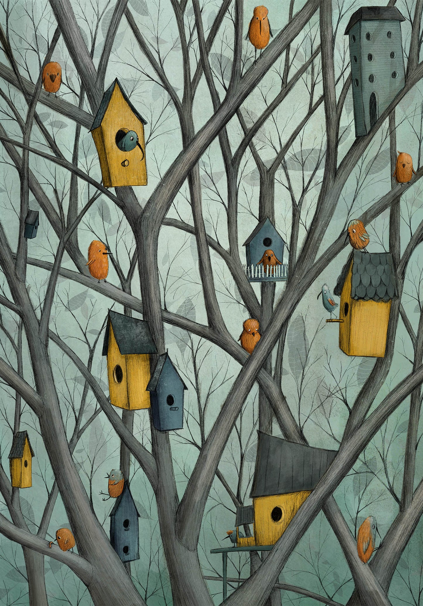 Birdnest - Art print