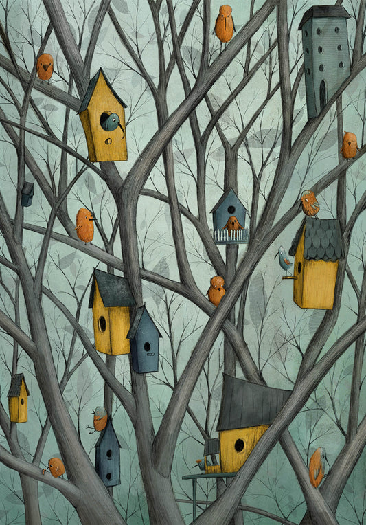 Birdnest - Art print