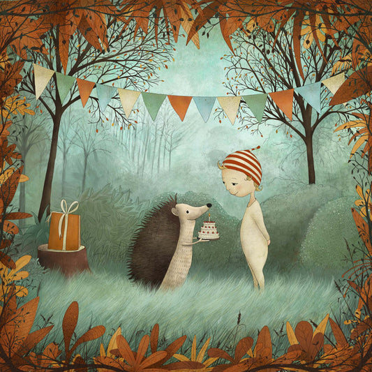 Birthdaycake - Art print