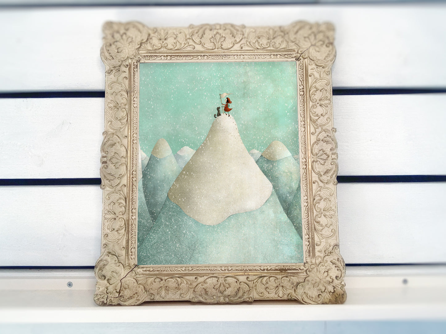The mountain - Art print