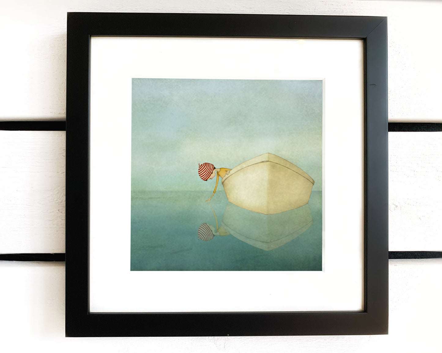 On the sea - Art print