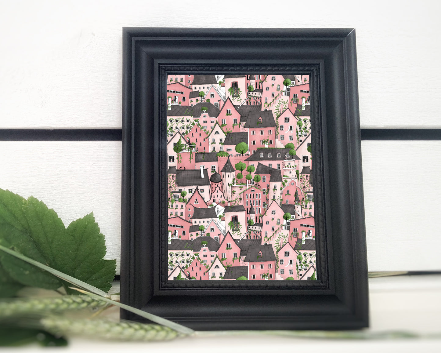 Pink City - Art print