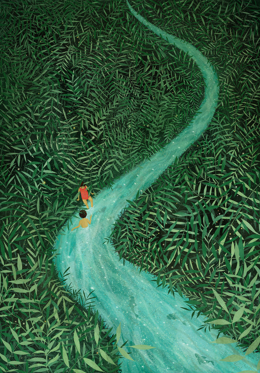 Down by the river - Art print