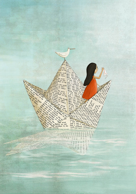 Sail without a wind - Art print