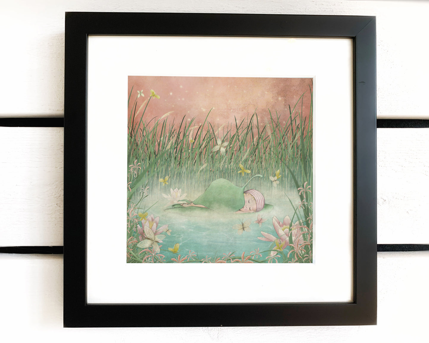 Sleeping baby - Art print