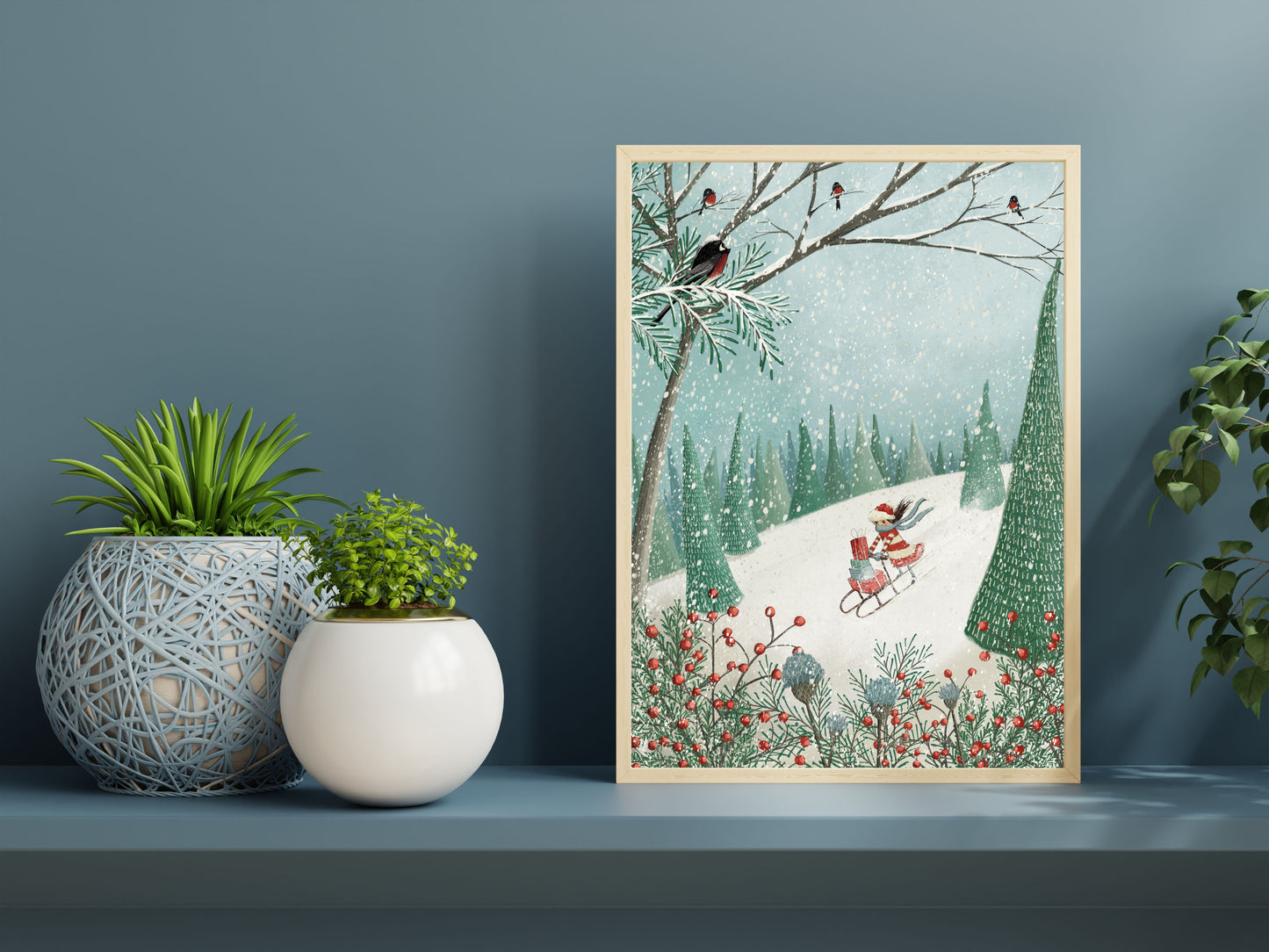 Sleighdelivery - Art print