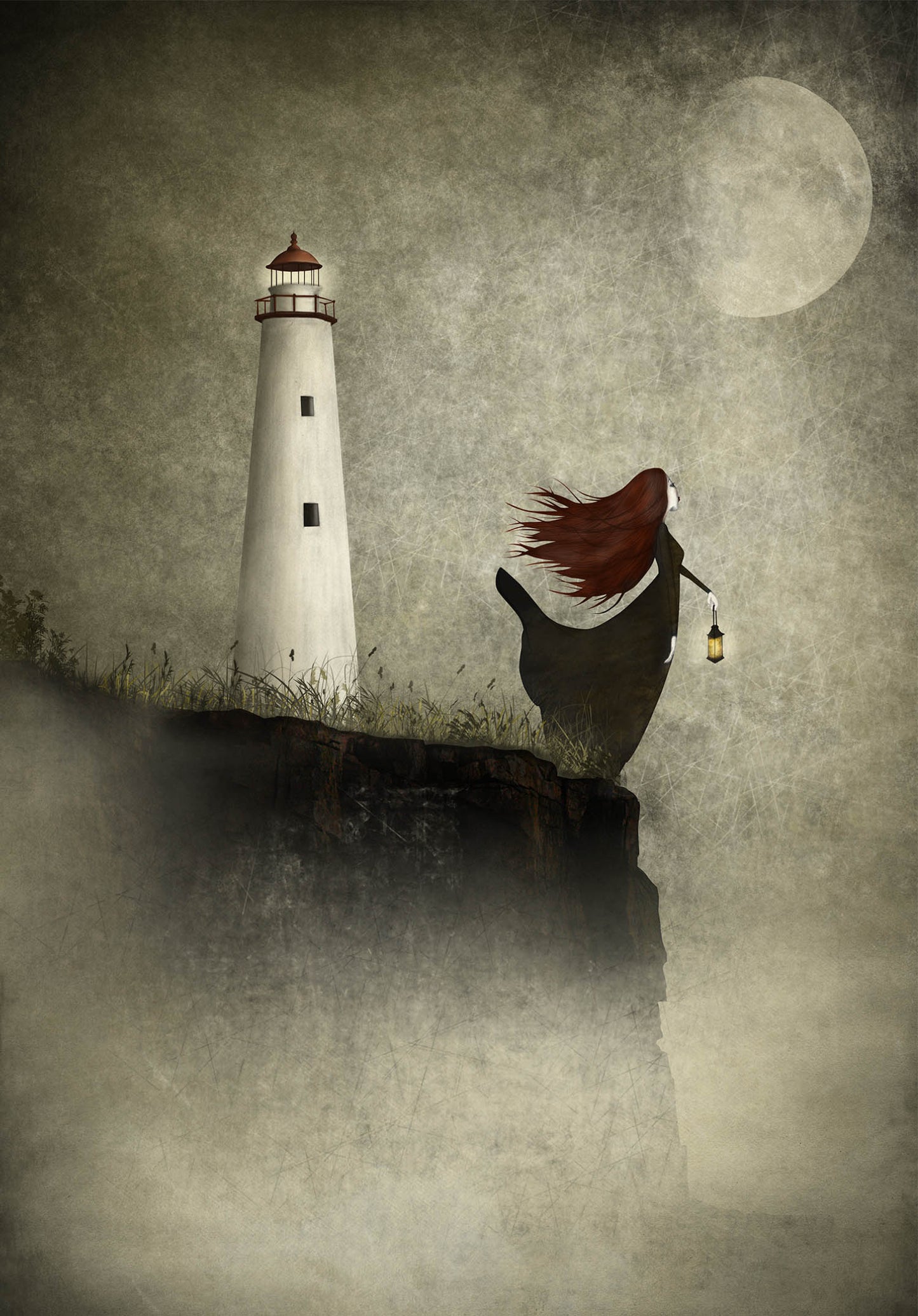 The lighthouse widow - Art print