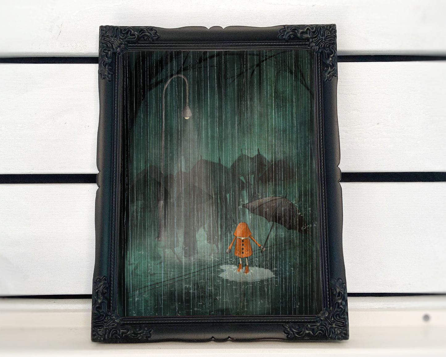The rain - Art print