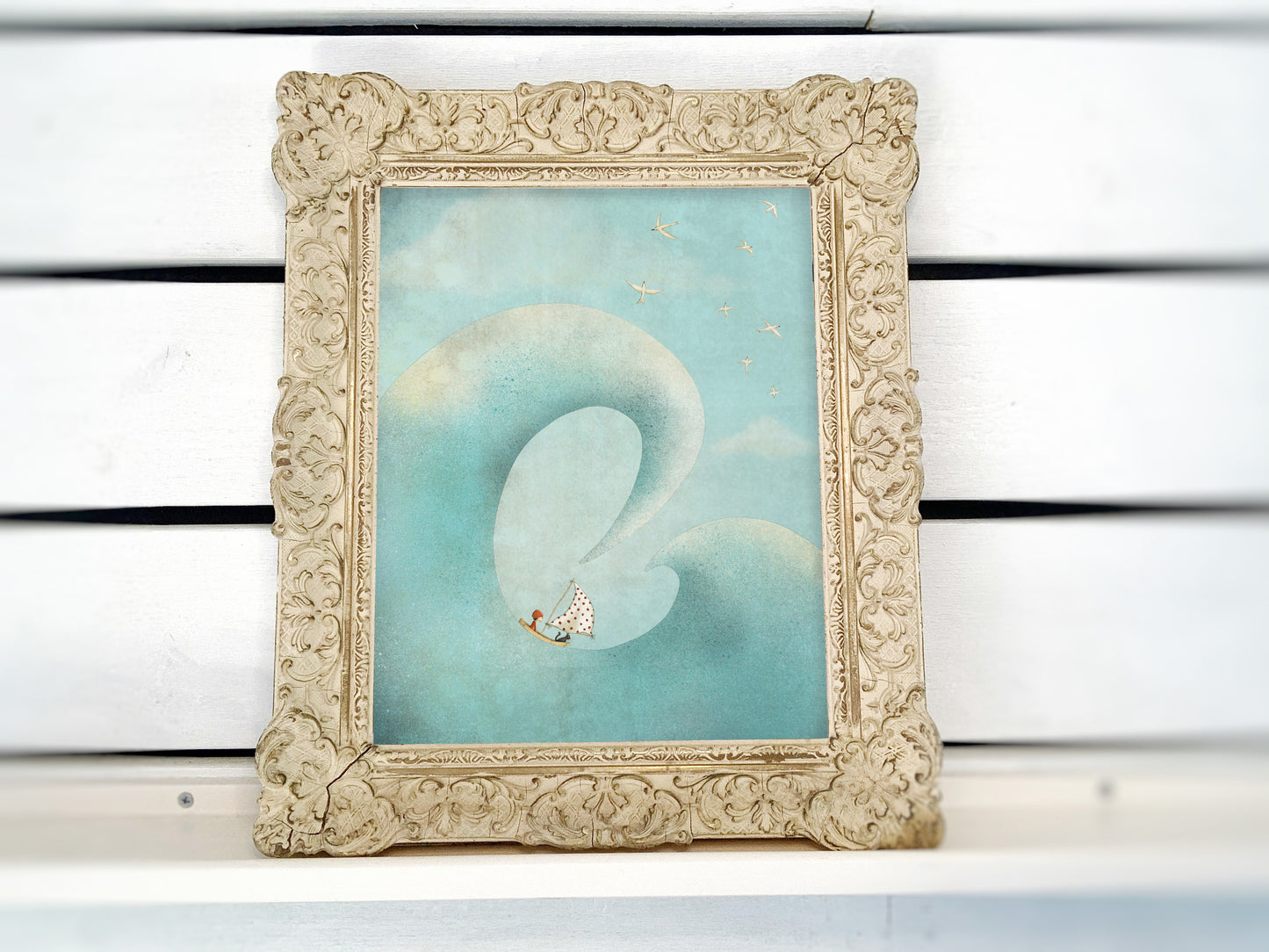 The wave - Art print