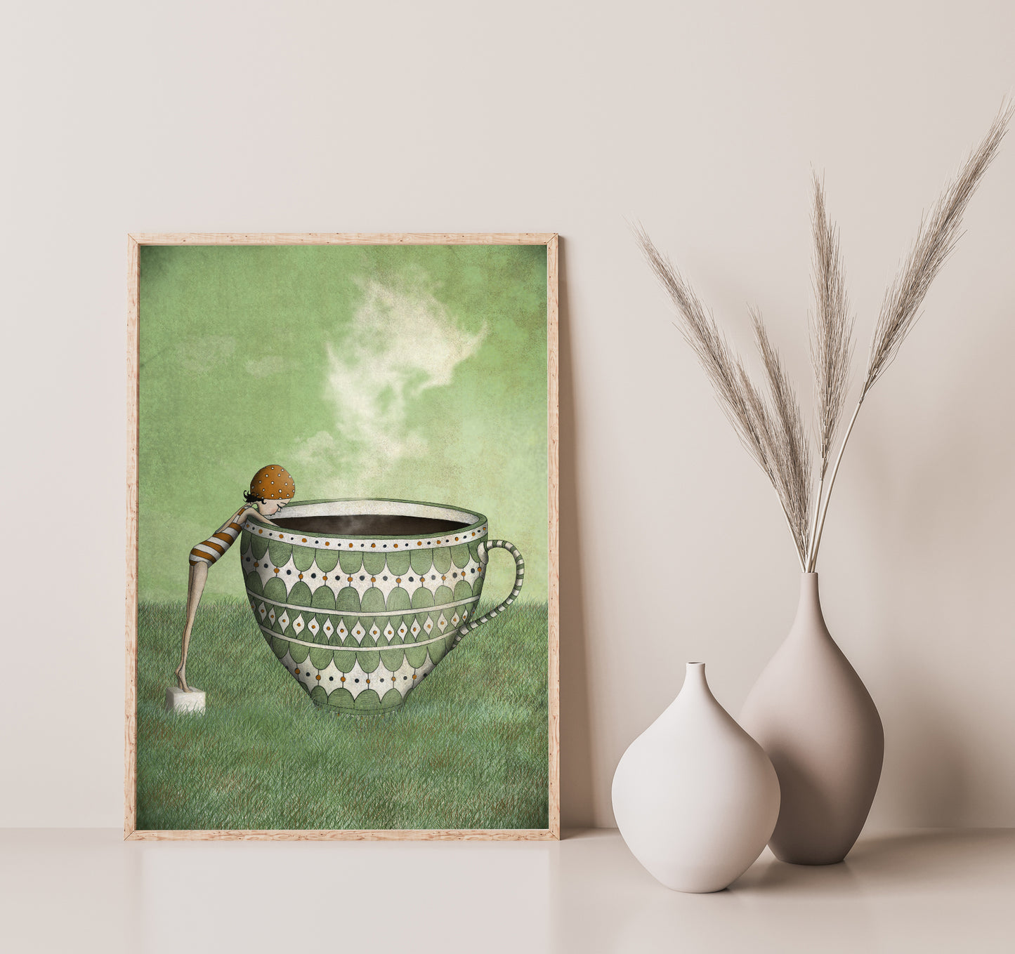 Too hot? - Art print