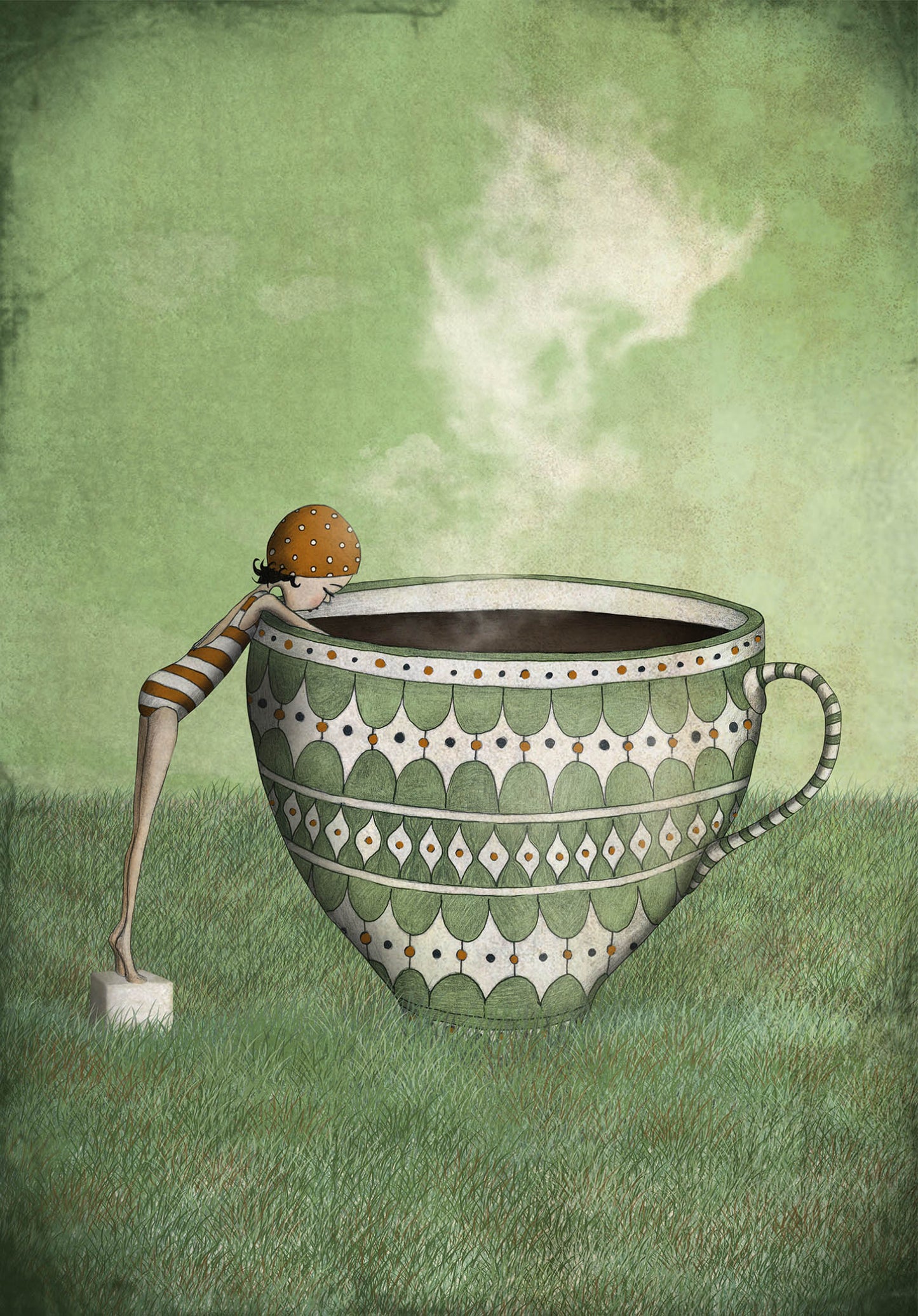 Too hot? - Art print