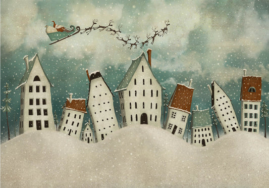 Wintertown - Art print