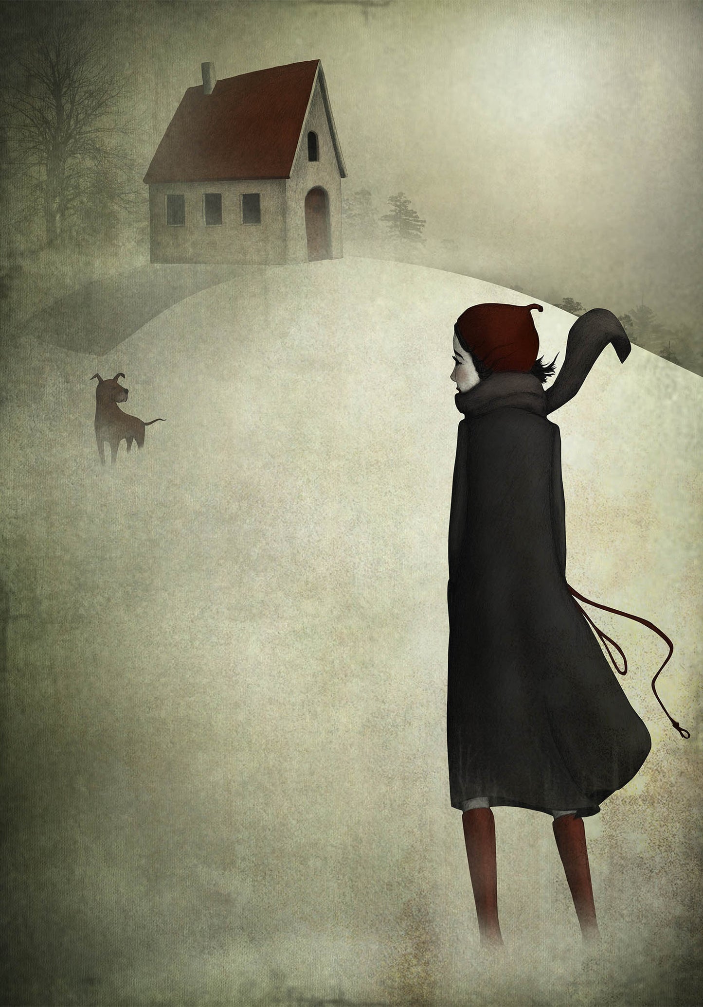 Winterwalk - Art print