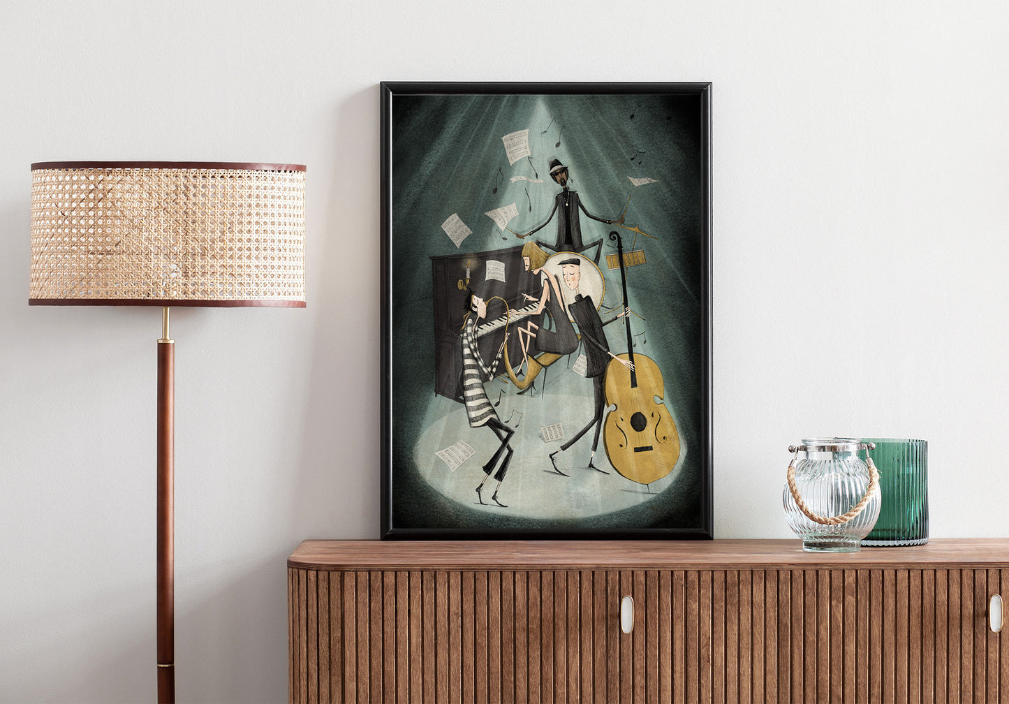 Jazznight - Art print