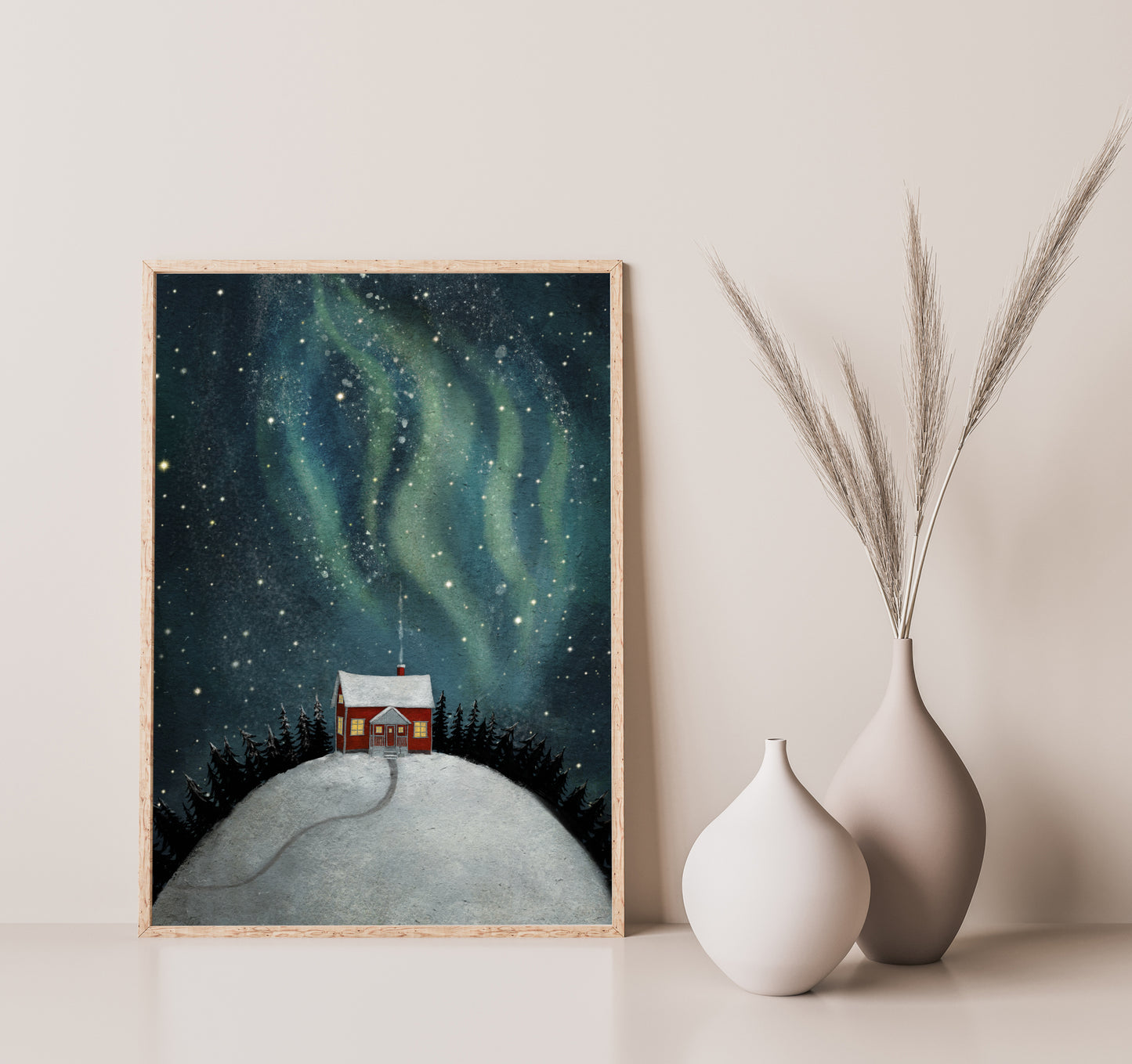 Northern light - Art print