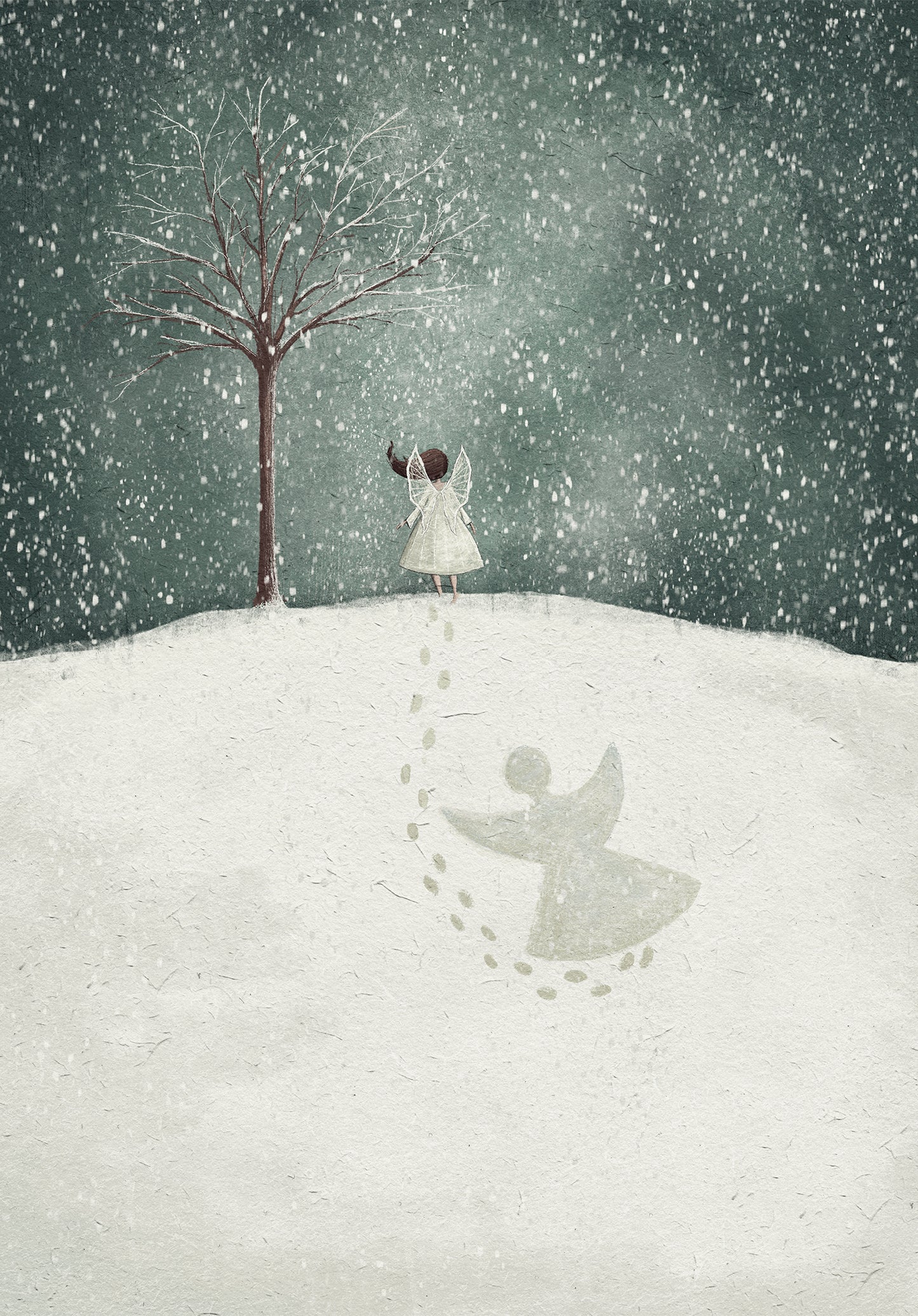 Snow Angel - Art print