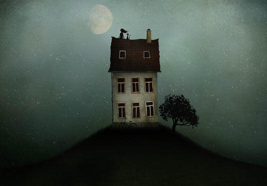 House with a view - Art print