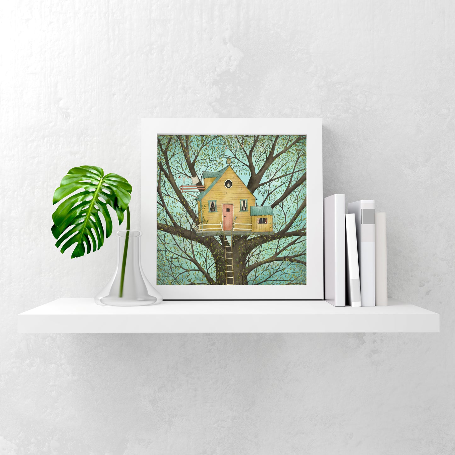 Treehouse - Art print